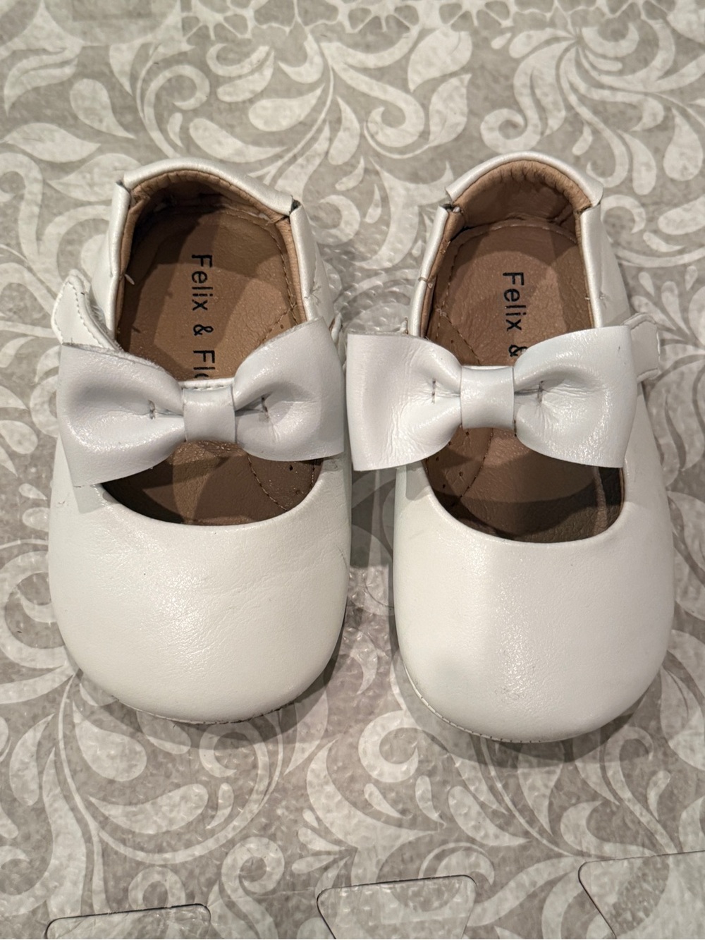 18-24 wide Felix & Flora Soft Sole Baby Shoes baby walking shoes rubber